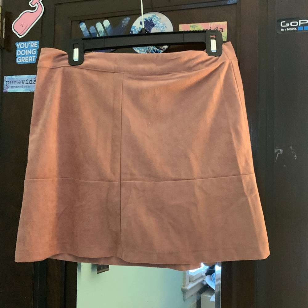 lulus pink skirt